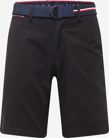 Pantalon chino 'Brooklyn' TOMMY HILFIGER en noir : devant