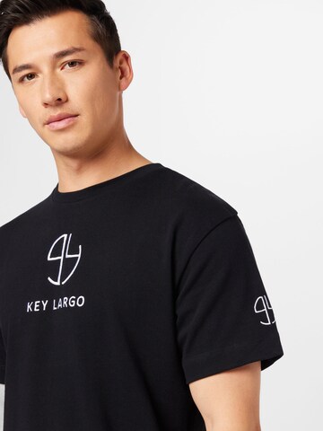 Key Largo Tričko – černá