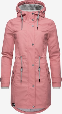 Peak Time Raincoat in Pink