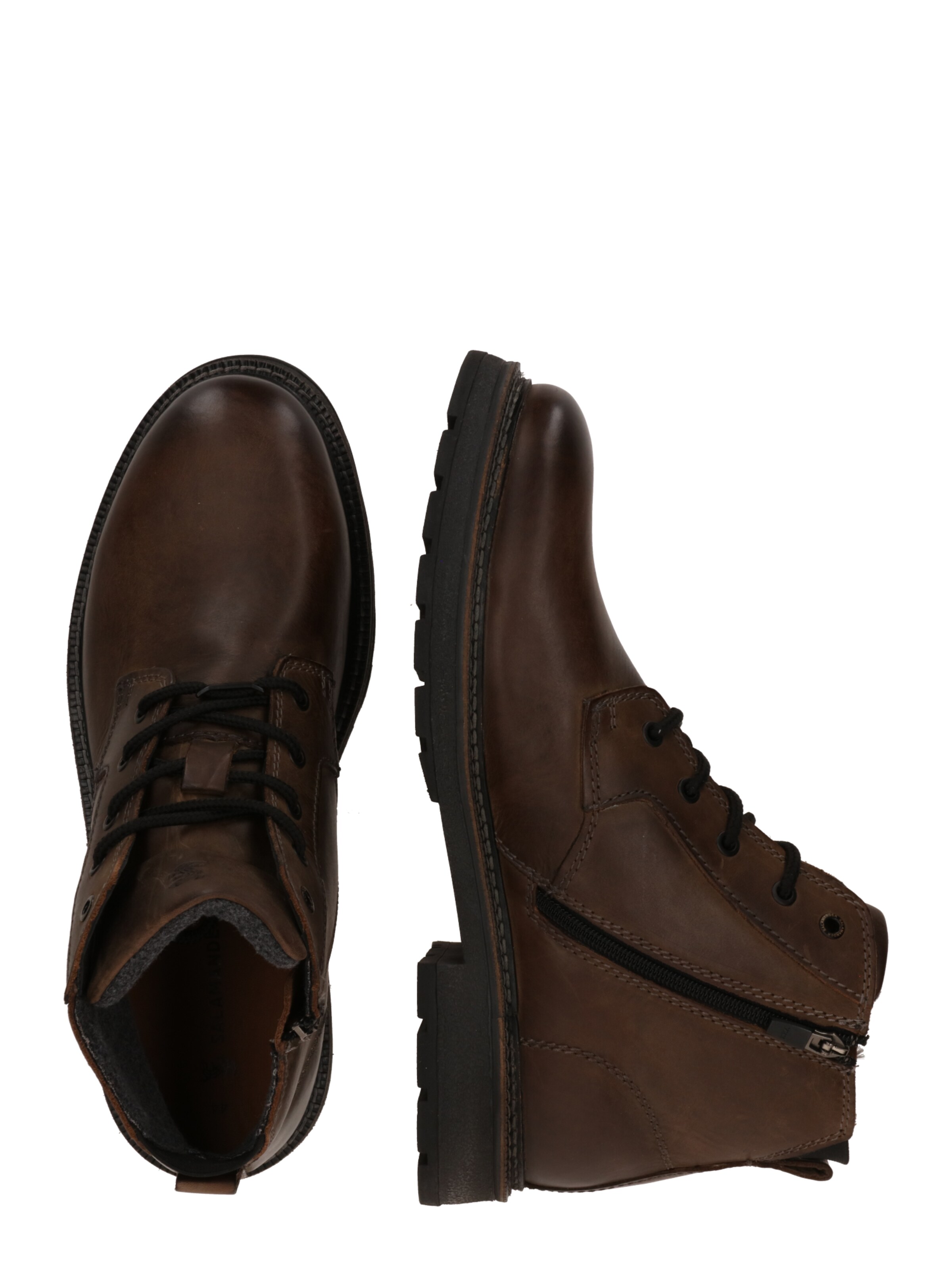 SALAMANDER Lace-Up Boots in Brown