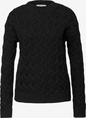 Street One Studio Sweater in Black: front