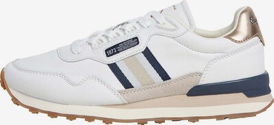 Pepe Jeans Sneaker in 36 in navy / gold / hellgrau / weiß, Produktansicht