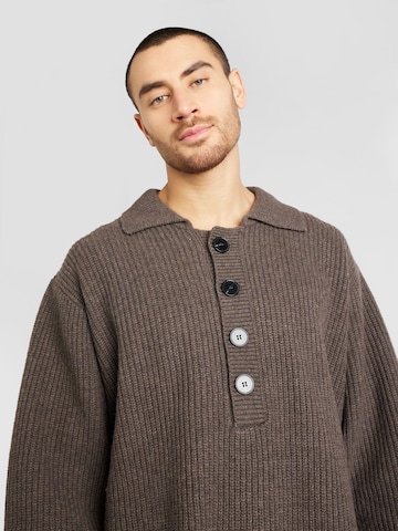 Pull-over 'Paris' Won Hundred en marron