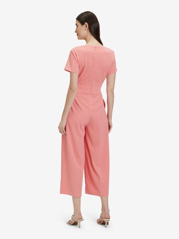 Tuta jumpsuit di Betty Barclay in arancione