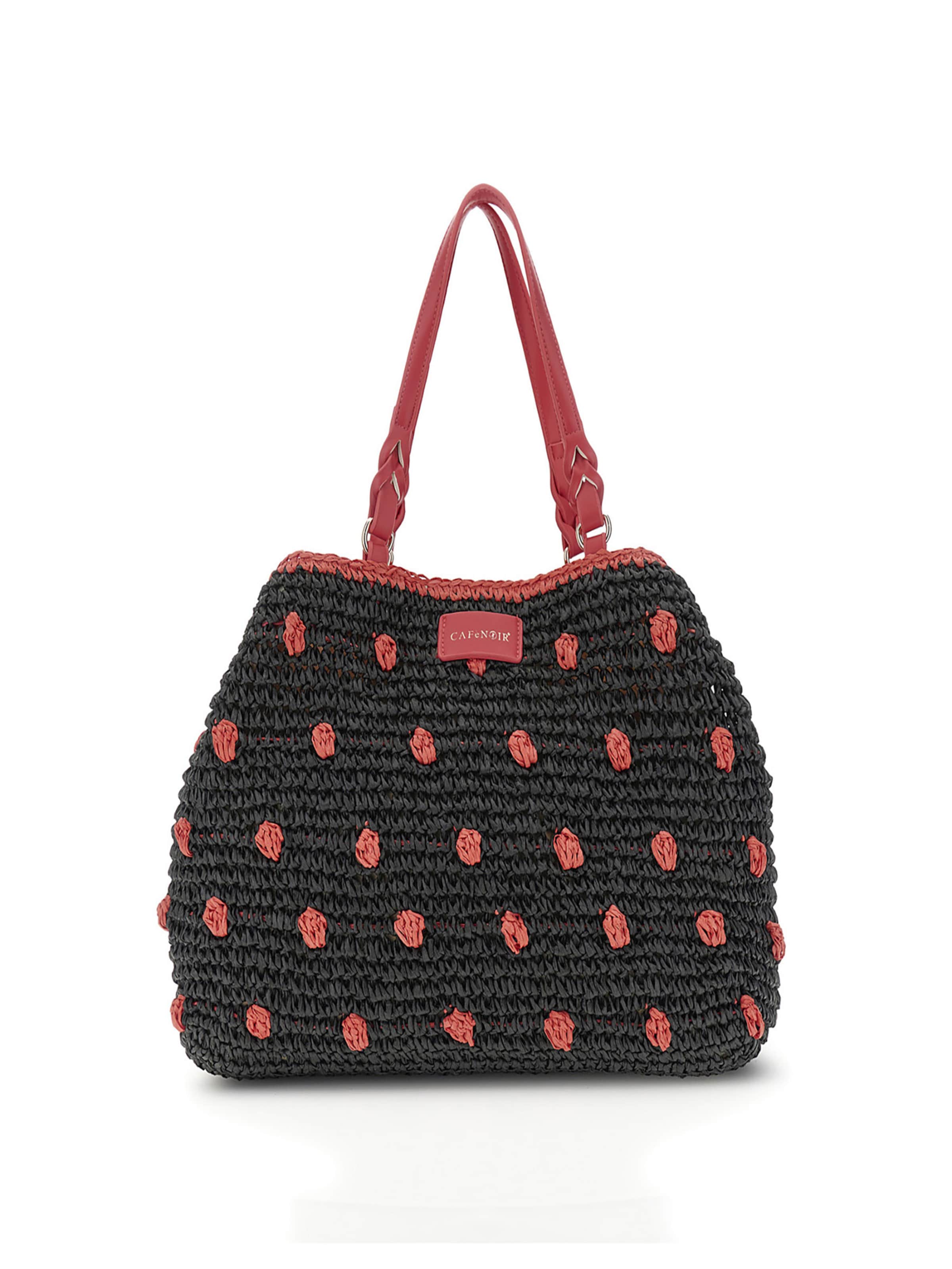 CAFè NOIR Shopper in Black: front