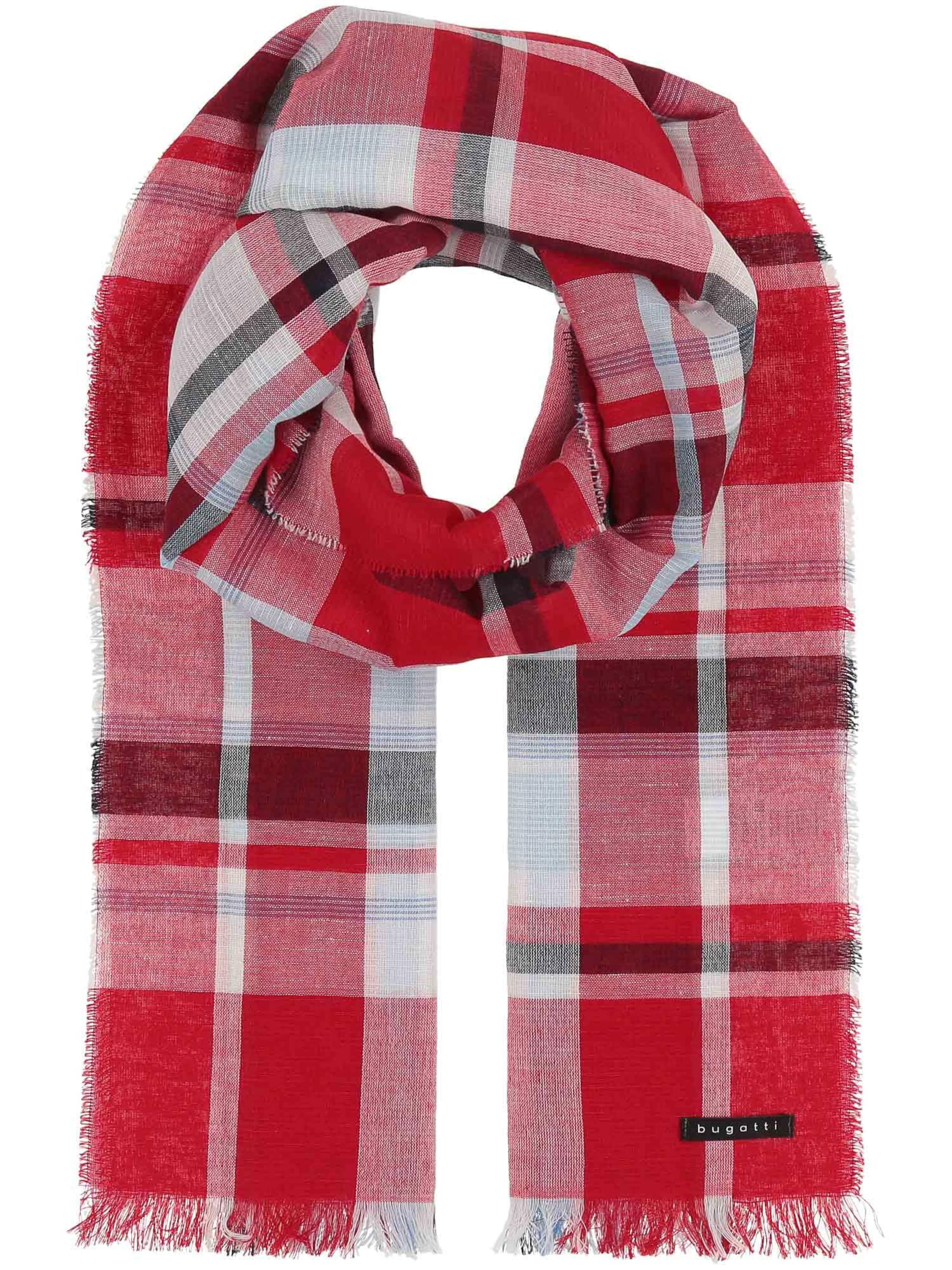 bugatti Schal in Rot: Vorderseite