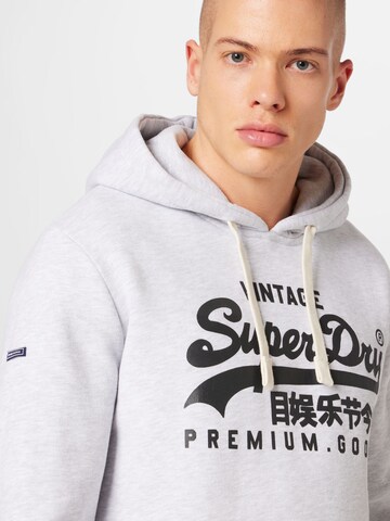 Superdry Sweatshirt 'Vintage' in Grey