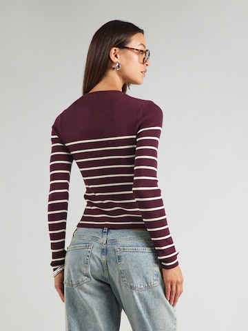 VERO MODA Tröja 'VMGIZELLE' i röd