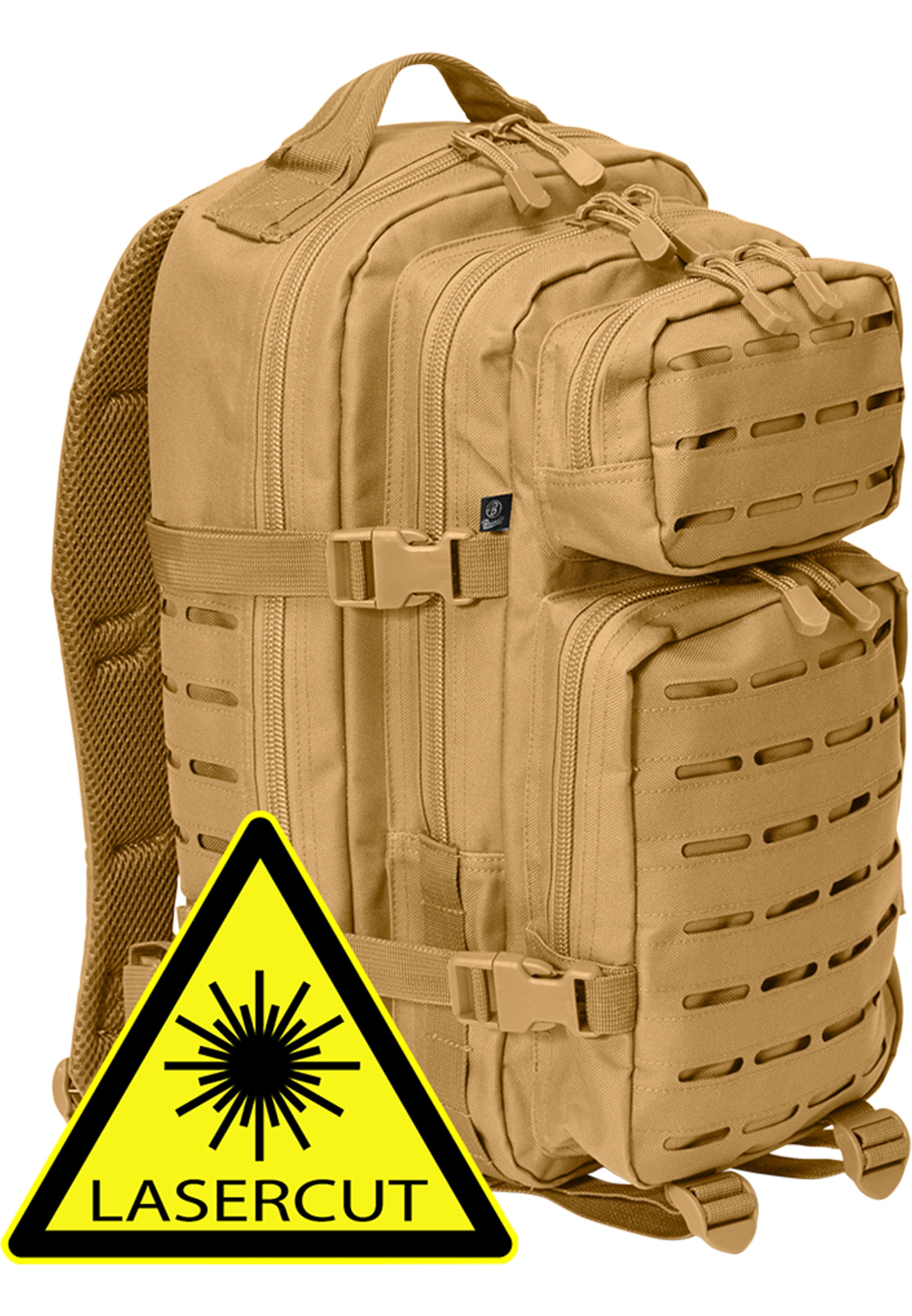 Brandit Ryggsäck i beige: framsida