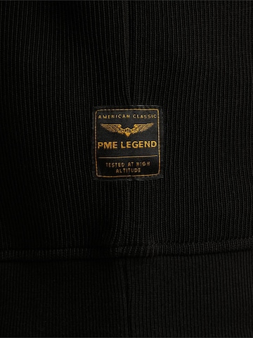 PME Legend Sweatshirt 'Pullover with half-zipper' i sort