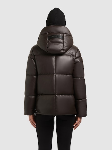 khujo Jacke 'Aurora2' in Braun