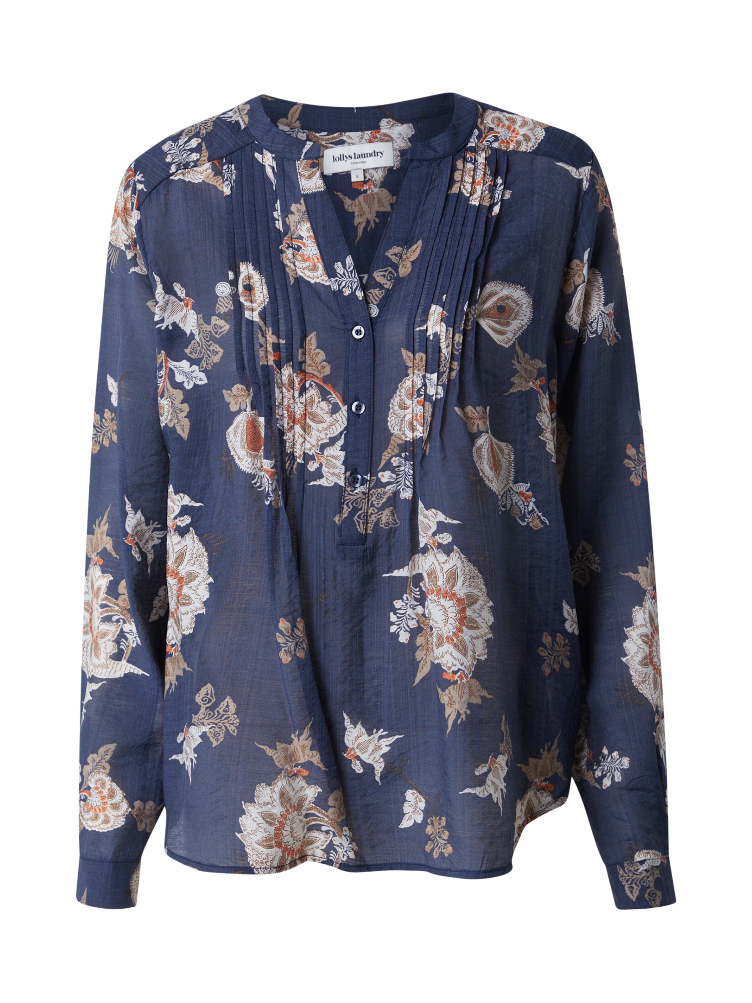 Lollys Laundry Blouse in Blue: front