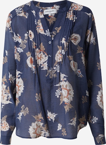 Chemisier Lollys Laundry en bleu : devant