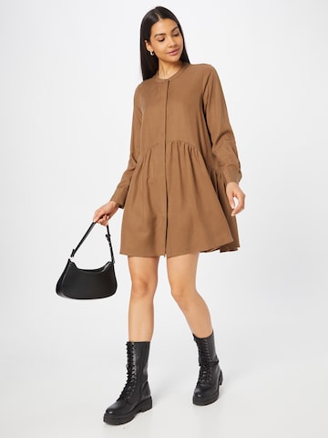 NORR Shirt Dress 'Dara' in Grey