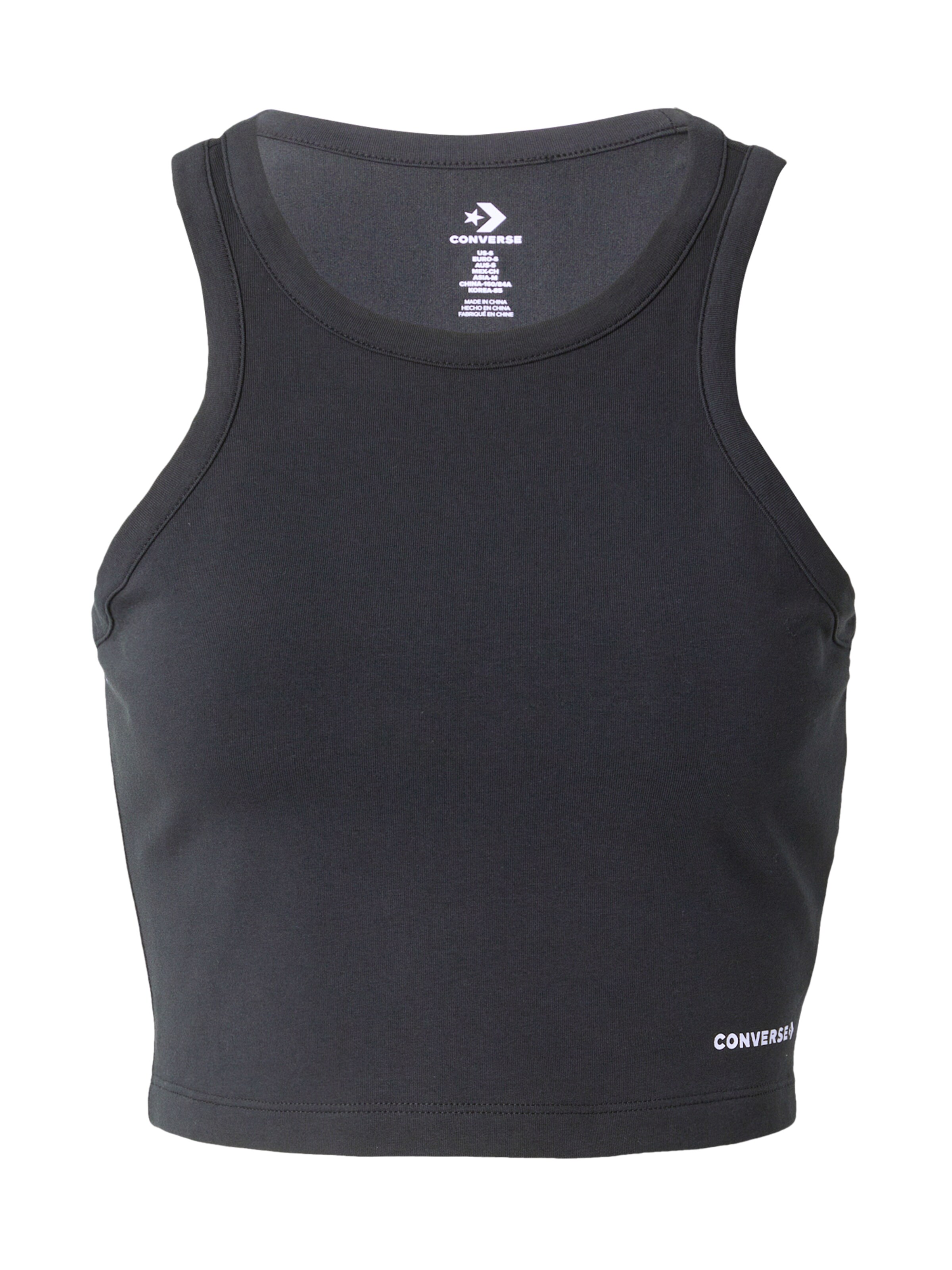 CONVERSE Toppi värissä musta: etupuoli