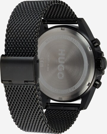 HUGO Red Analog watch in Black