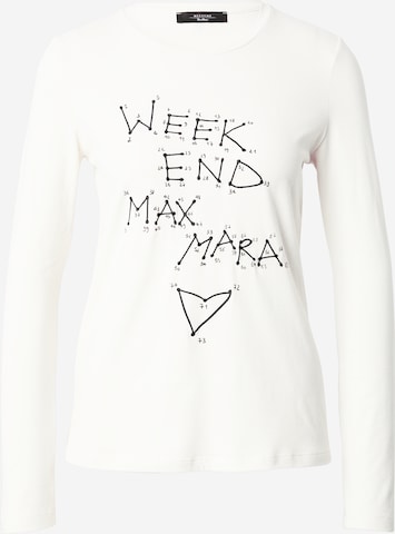 Weekend Max MaraMajica 'RENOIR' - bijela boja: prednji dio