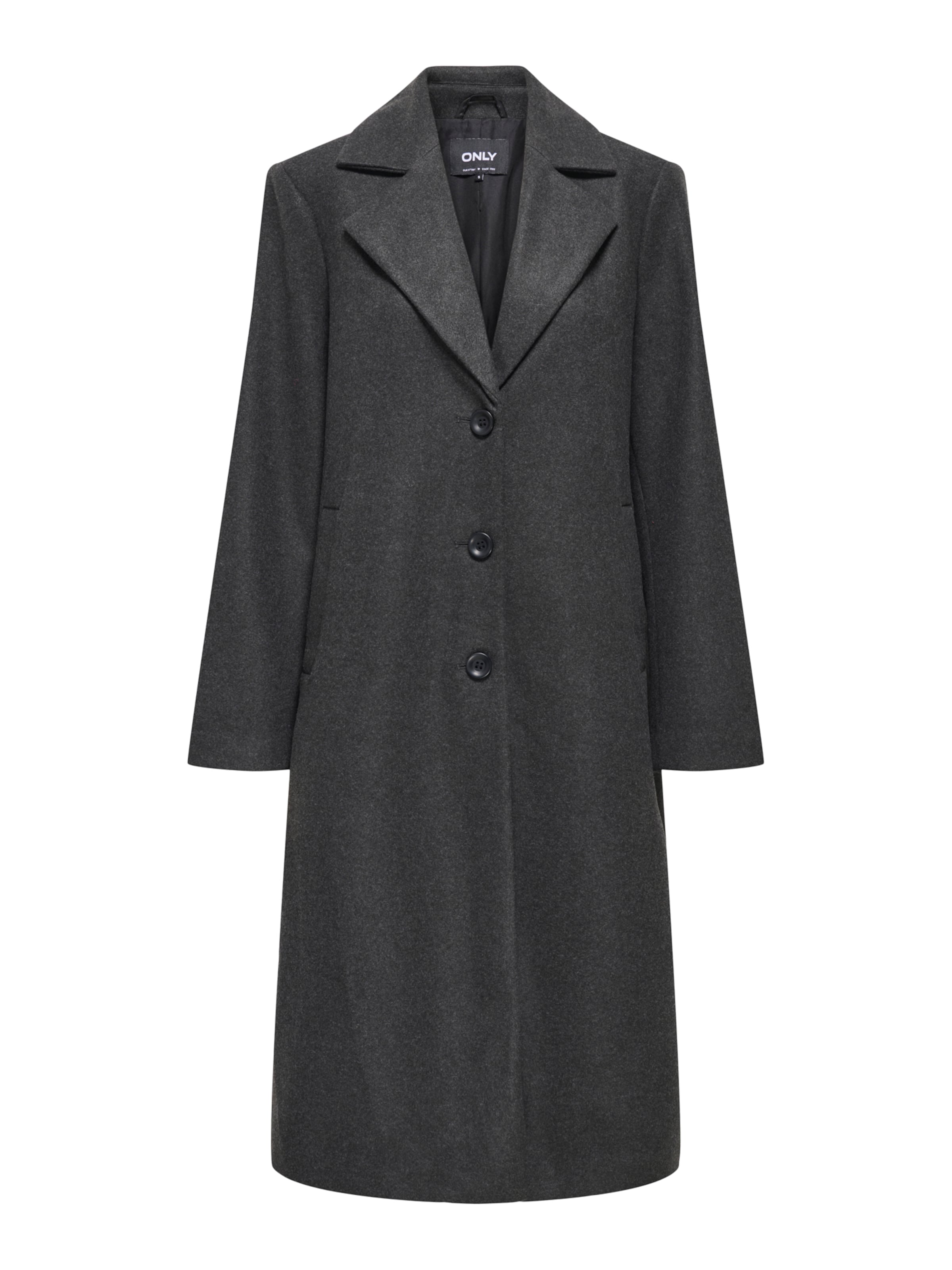 ONLY Between-Seasons Coat 'ONLLISA' in Grey: front