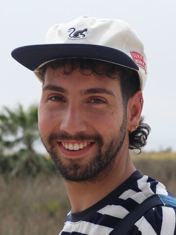 Casquette '5-Panel Cap Organic' Surf Monkey en bleu