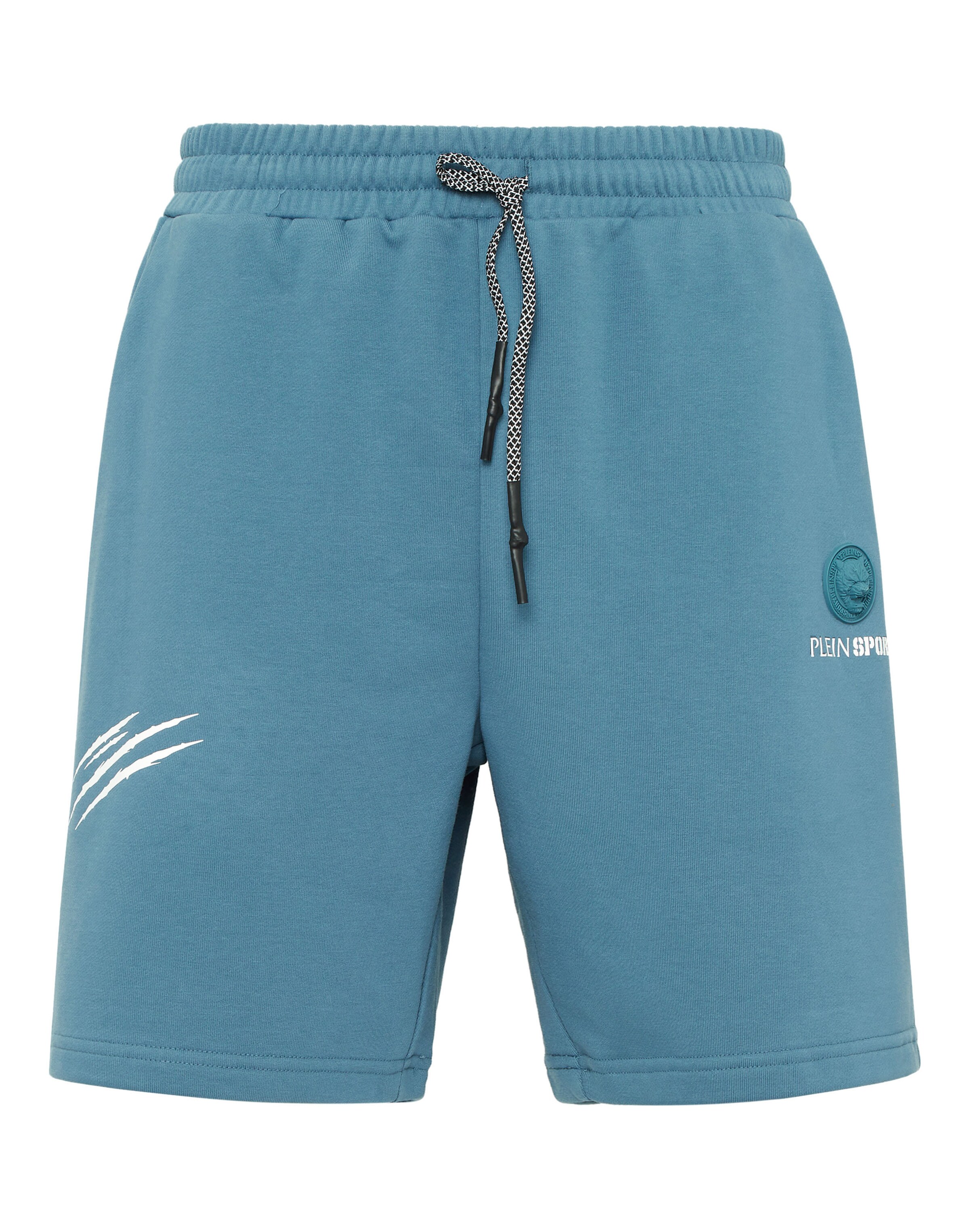Plein Sport Broek 'Scratch' in Blauw: voorkant