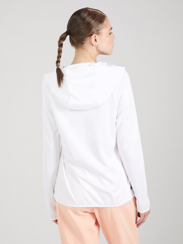 BIDI BADU Athletic Zip-Up Hoodie in White