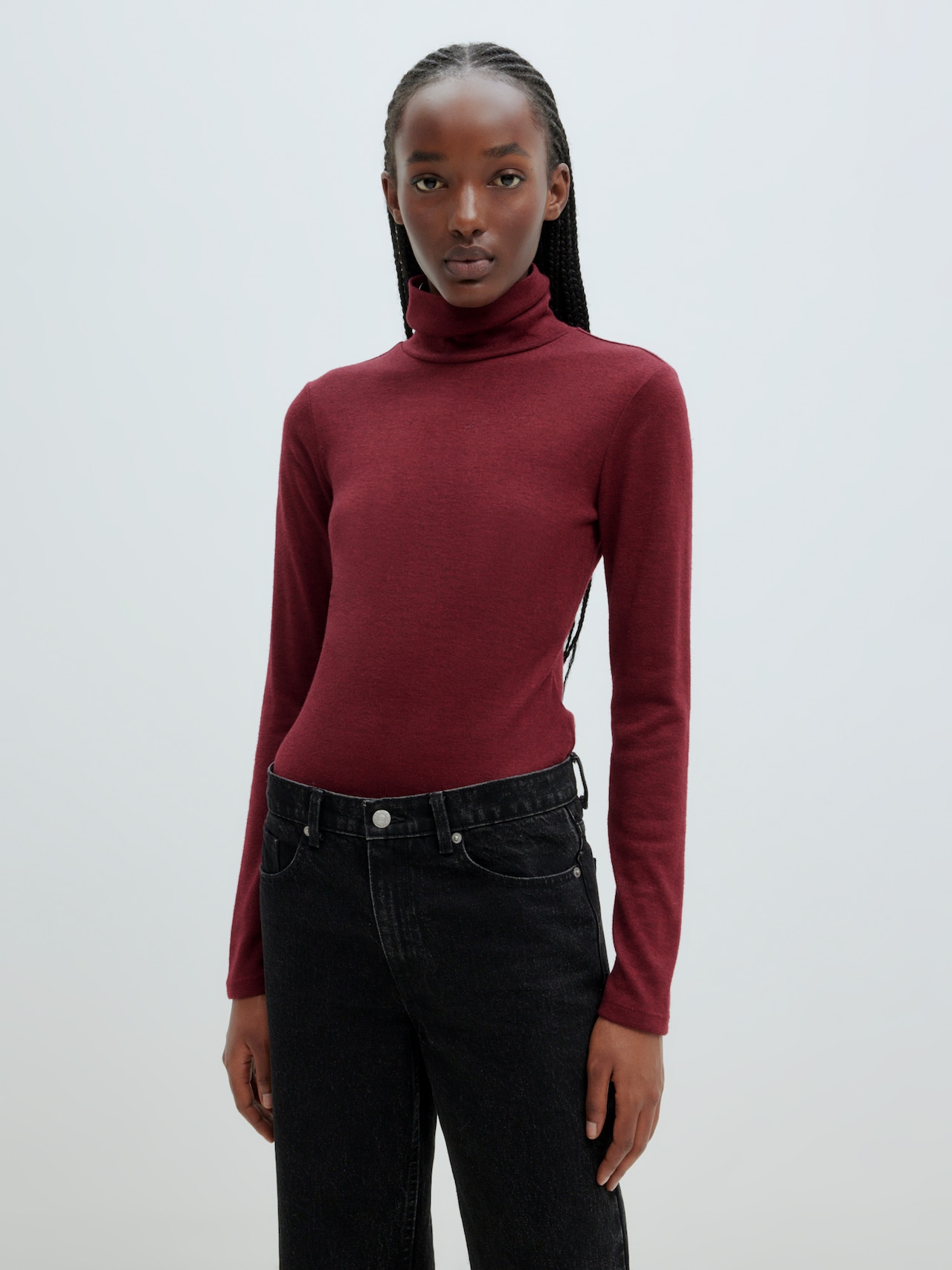 EDITED Produits T-shirt 'Raya' rouge cerise