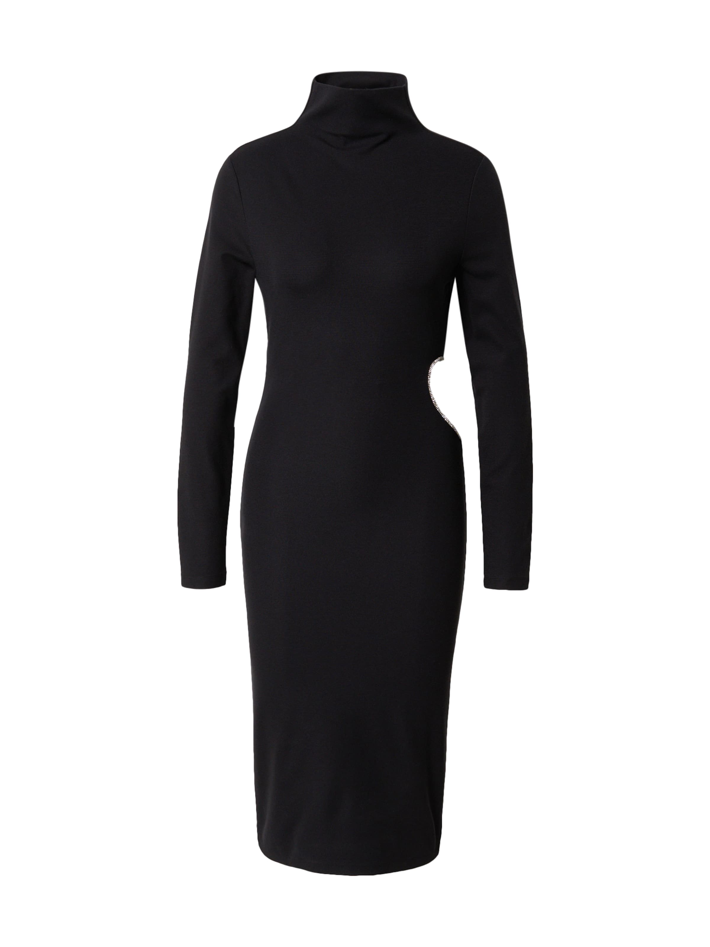 Katy Perry exclusive for ABOUT YOU Kleid 'Elektra' in Schwarz: Vorderseite