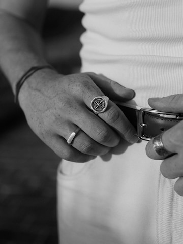 REYTEL - Anillo 'Compass Polar Star' en plata