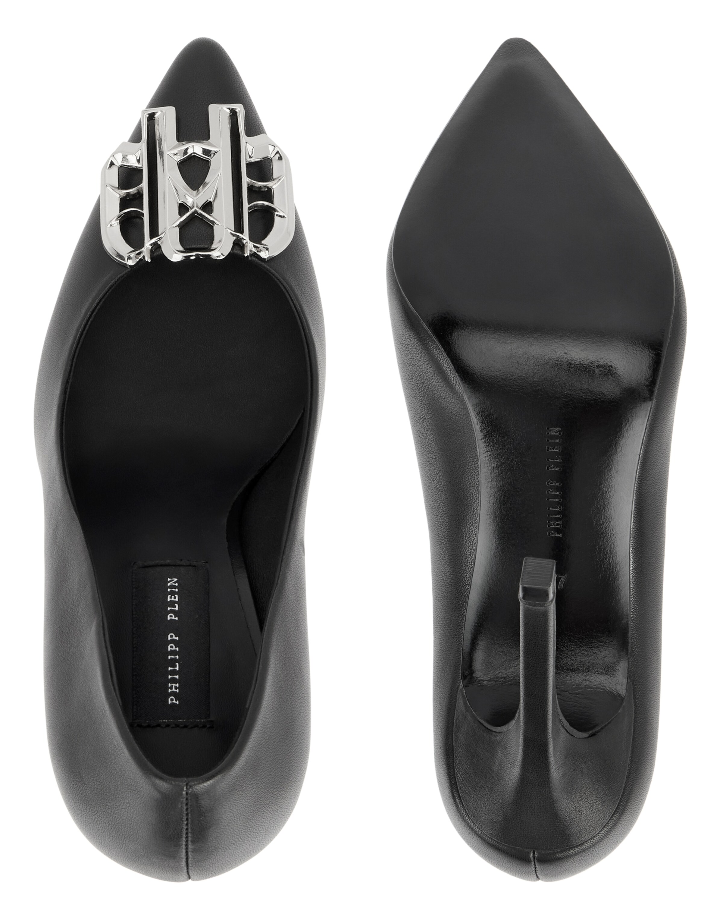 Décolleté 'Gothic Plein' di Philipp Plein in nero