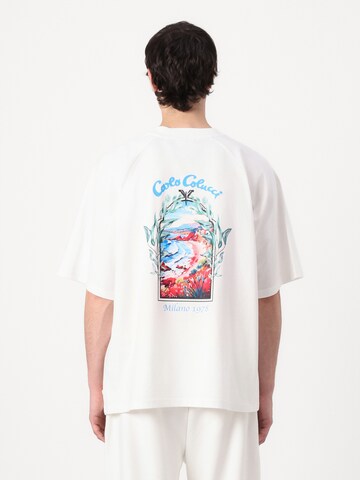 Carlo Colucci Shirt 'Casa' in Wit: voorkant