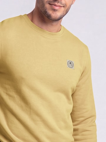 BLEND Sweatshirt in Yellow