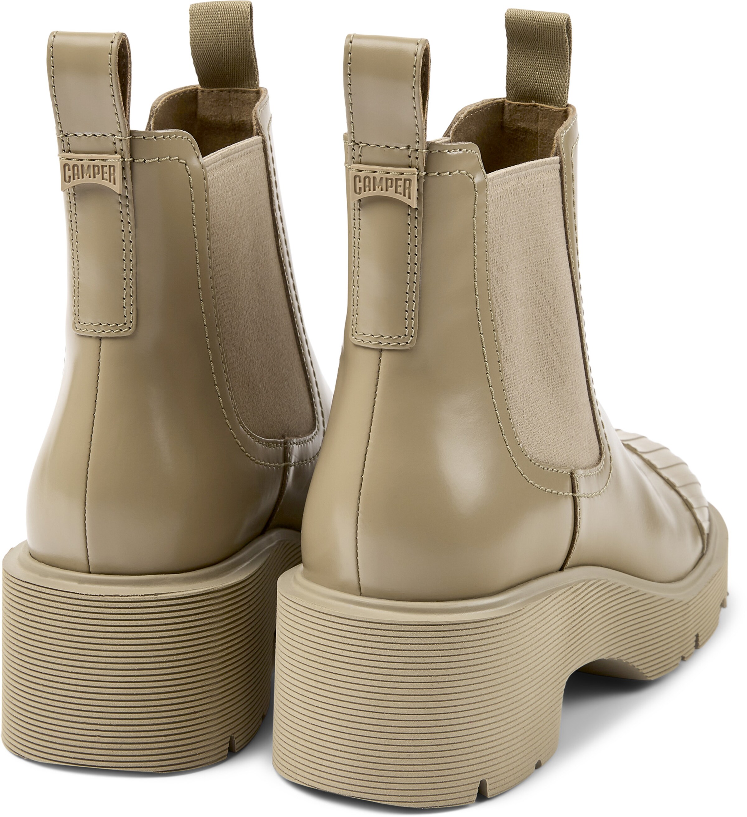 CAMPER Chelsea boots 'Milah' in Beige