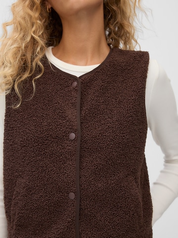 VERO MODA Pletená vesta 'VMGILLY' - Hnedá
