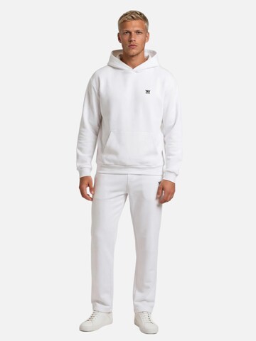HEFTYKA Sweatshirt 'HOODIE' in White