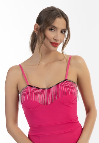 faina - Vestido de cocktail em rosa