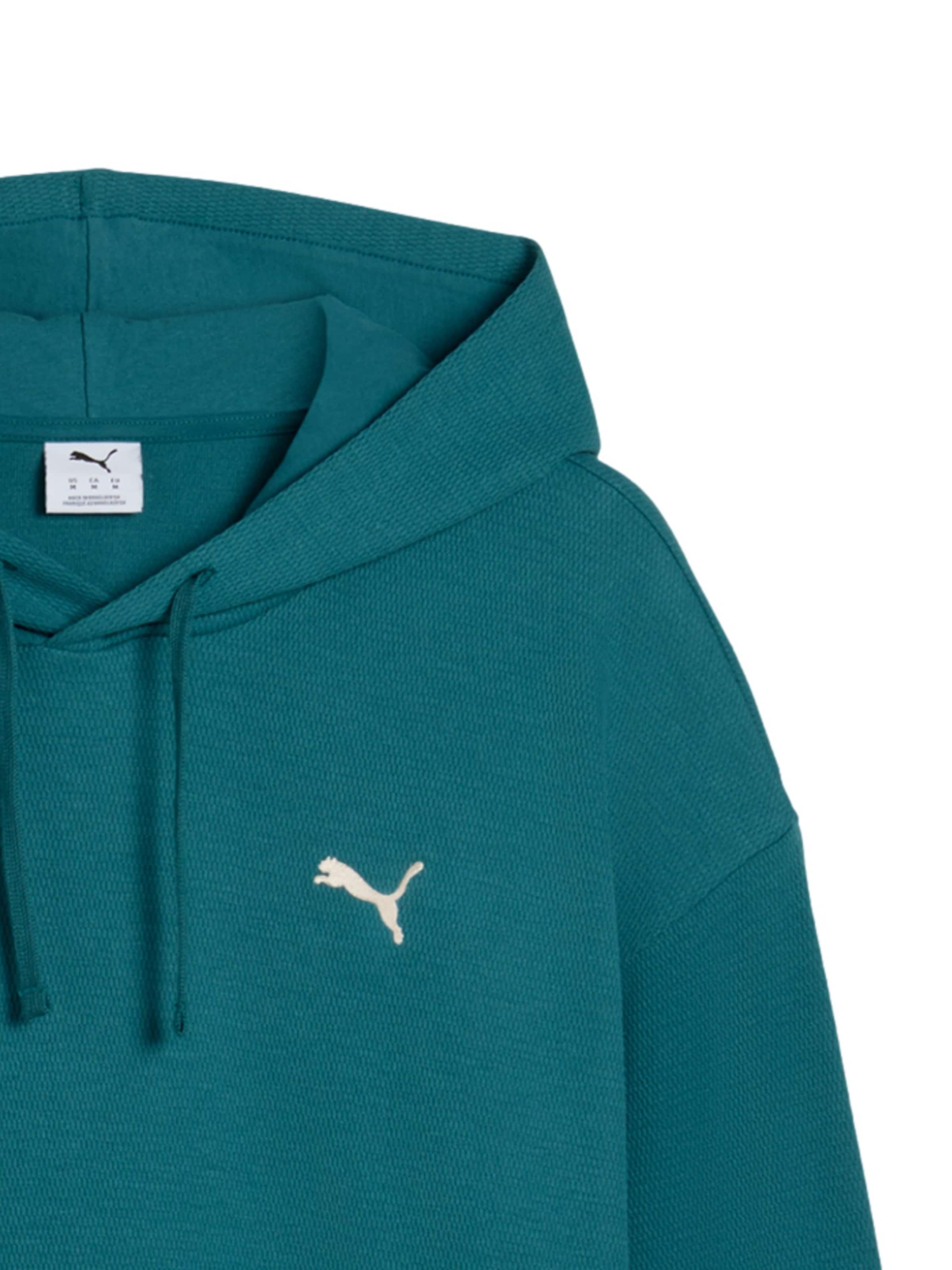 PUMA Sweatshirt 'ESS ELEVATED' i grøn