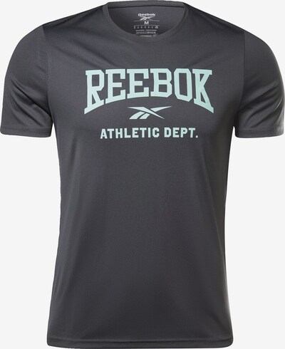 Reebok Sport Funktionsshirt ' Workout Ready Graphic  ' in hellblau / schwarz, Produktansicht