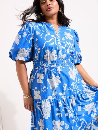 Lipsy Šaty - nebeská modř / bílá, Produkt