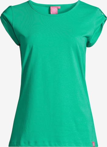 salzhaut T-Shirt 'BIIKE' in Grün: Vorderseite