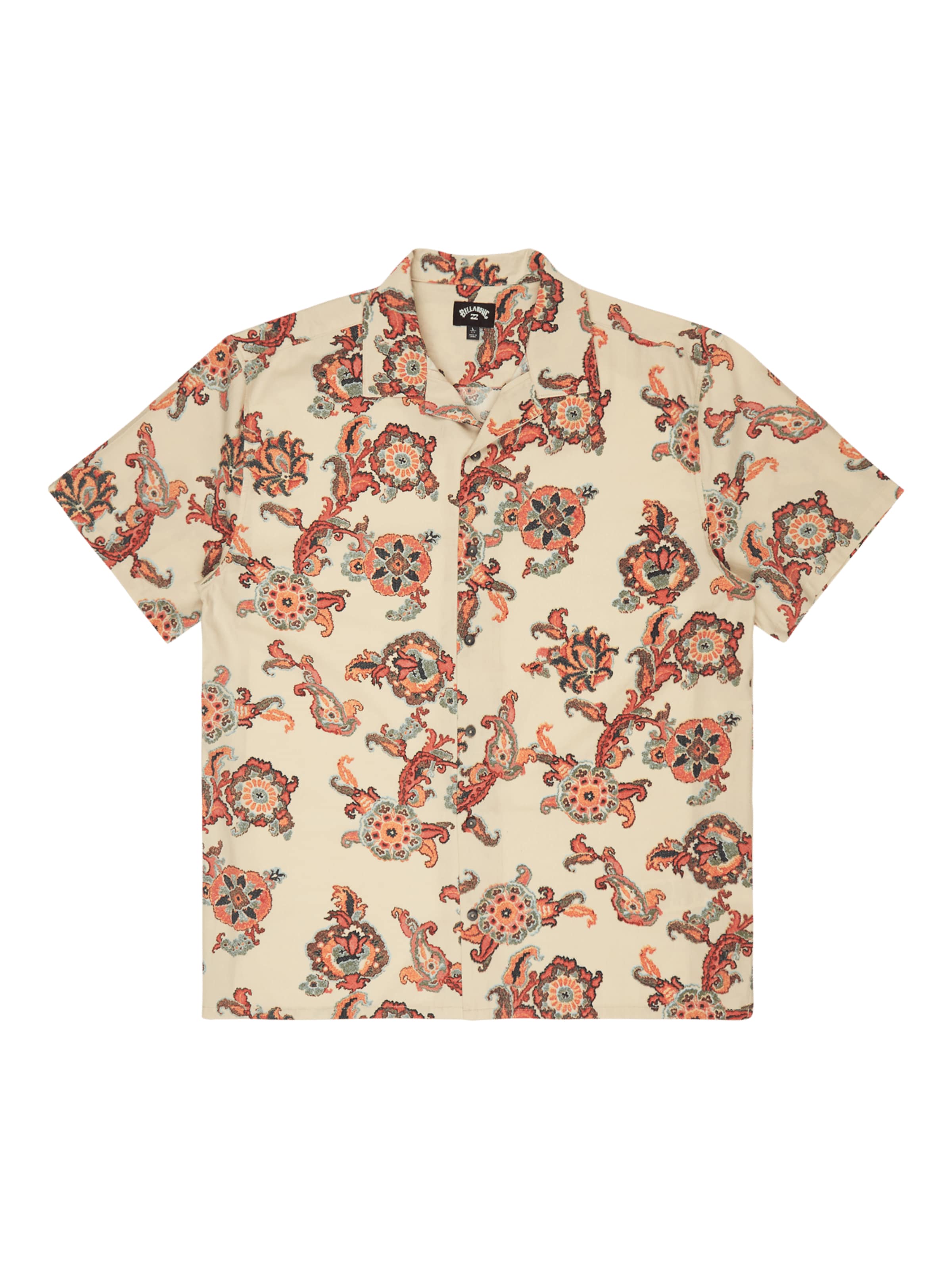 BILLABONG Button Up Shirt 'Vacay' in Beige: front