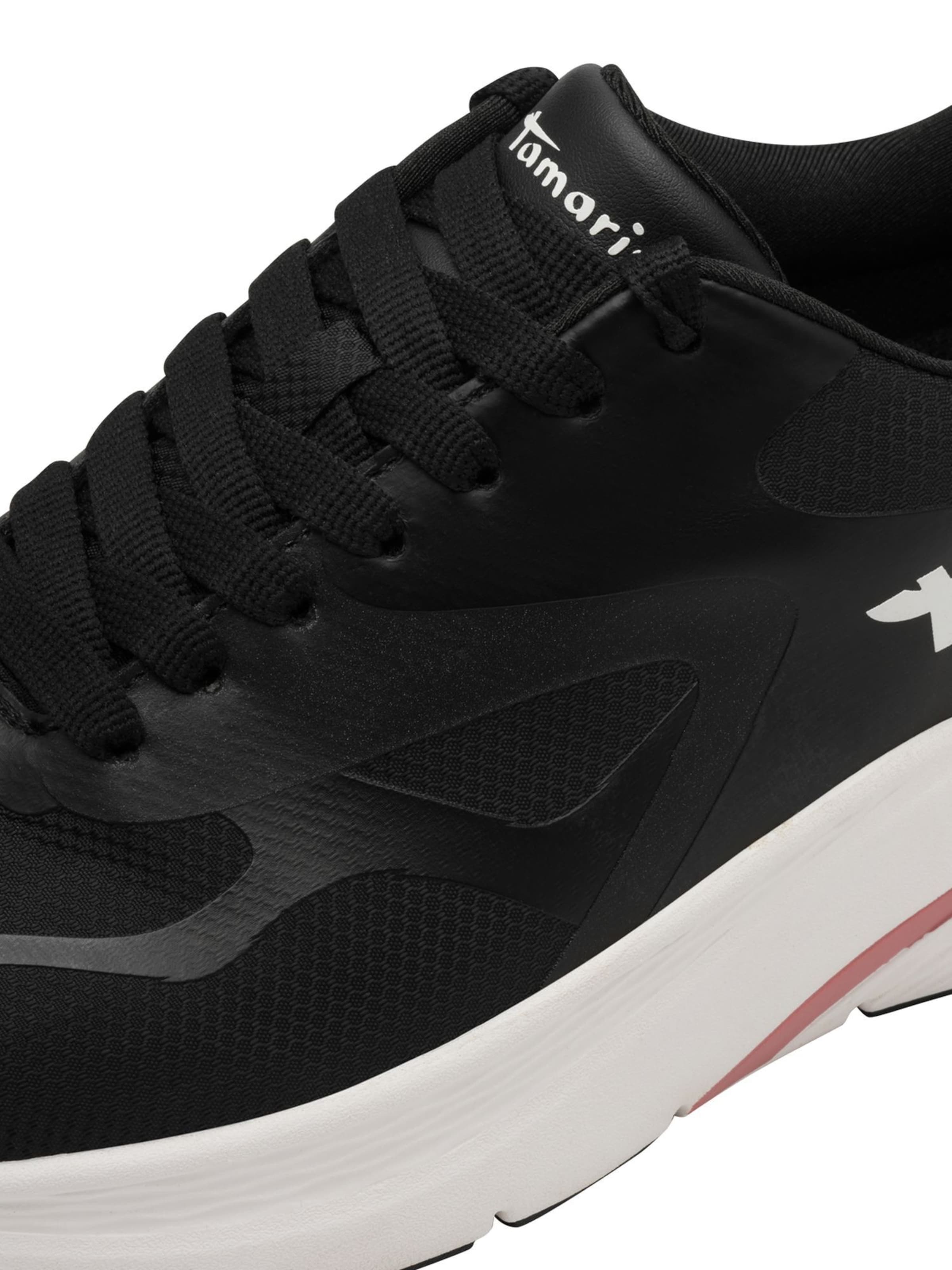 Sneaker low de la Tamaris pe negru