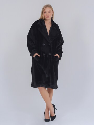 Manteau d’hiver 'Juliea' FRESHLIONS en noir