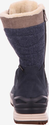 LOWA Lace-Up Boots in Blue
