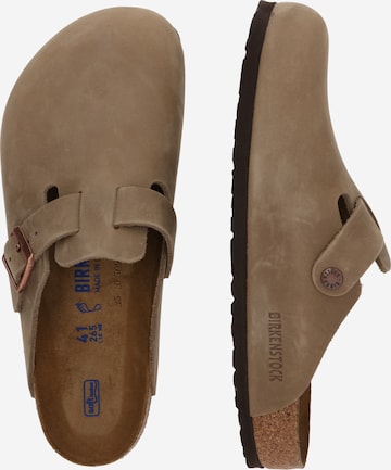 BIRKENSTOCK - Sapato aberto 'Boston' em cinzento