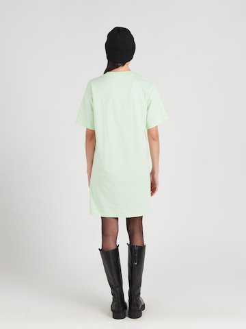 Robe Karl Lagerfeld en vert : derrière