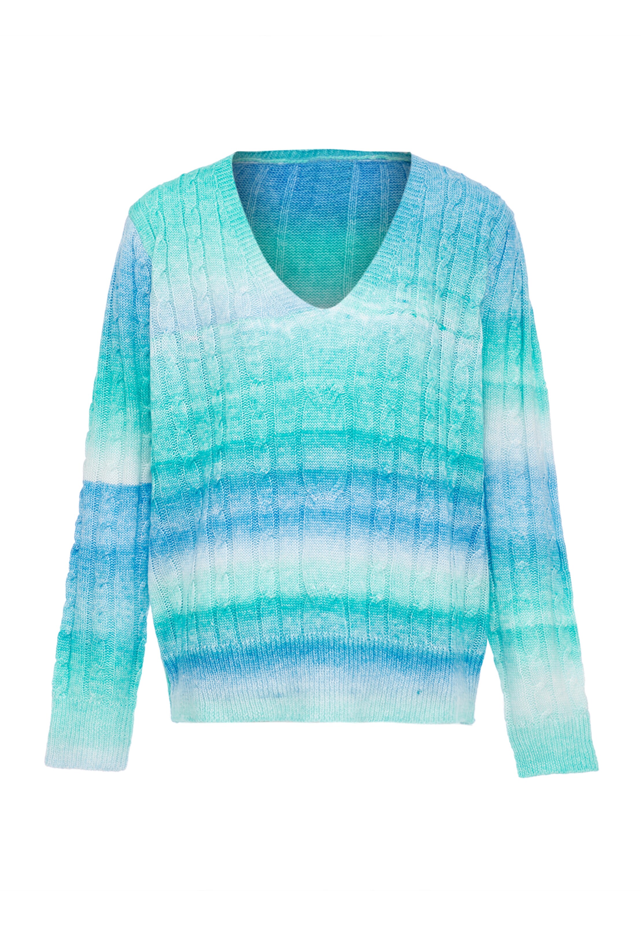 FENIA Pullover in Blau: Vorderseite