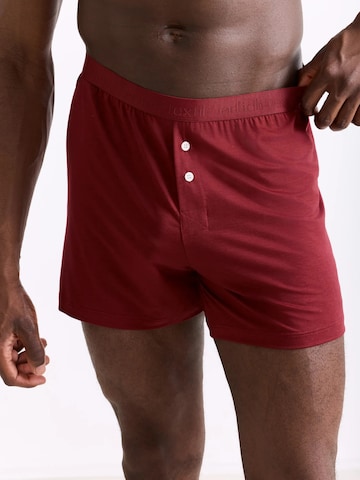 Erlich Textil Boxer shorts 'Light Touch' in Red: front