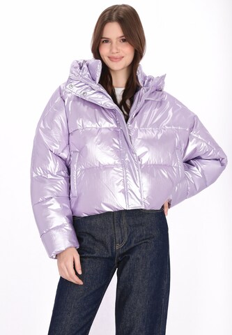 MYMO - Chaqueta de invierno en lila: frente