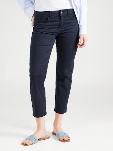 Coupe slim Pantalon ESPRIT en bleu : devant