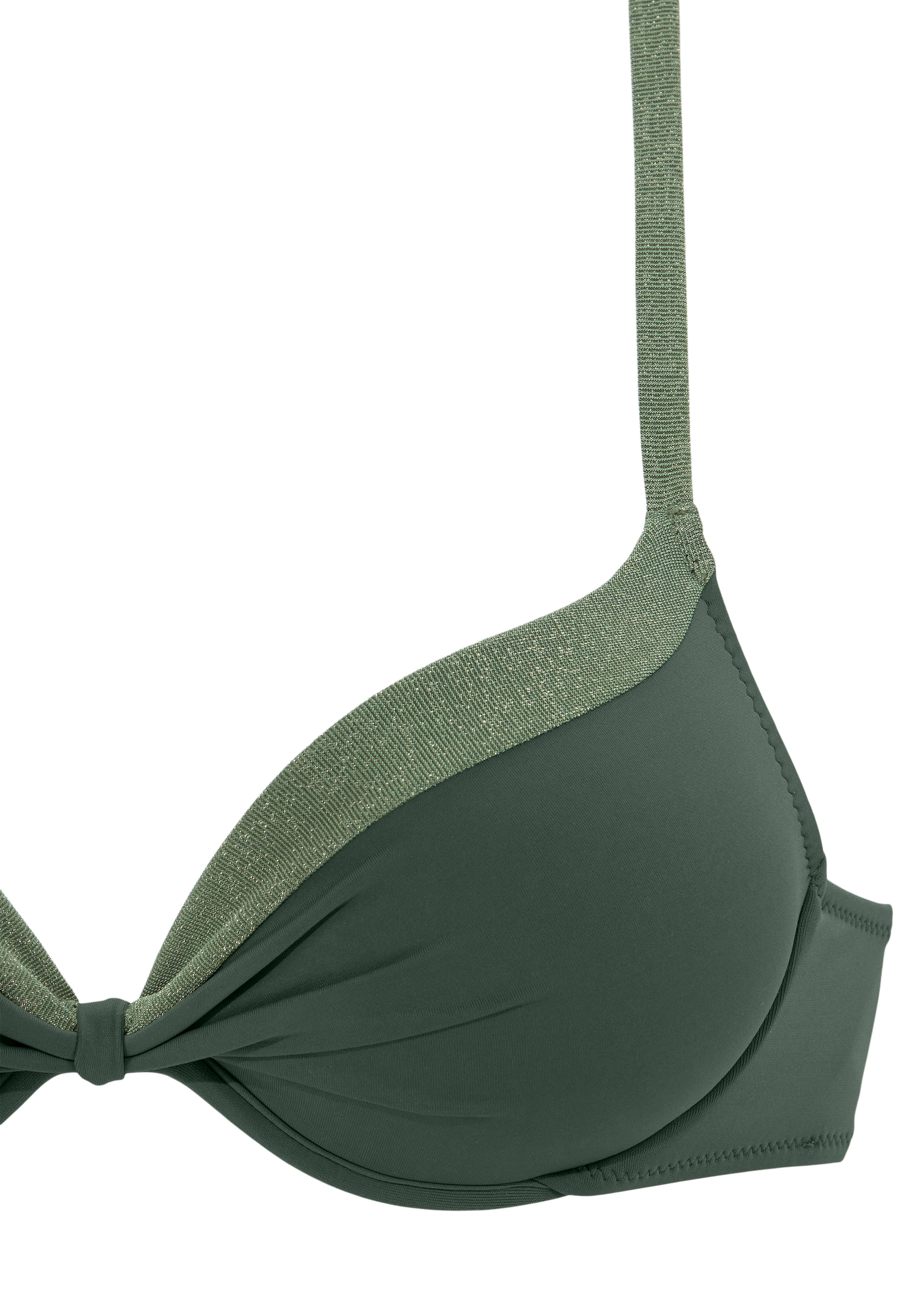 Push-up Bikini JETTE en vert